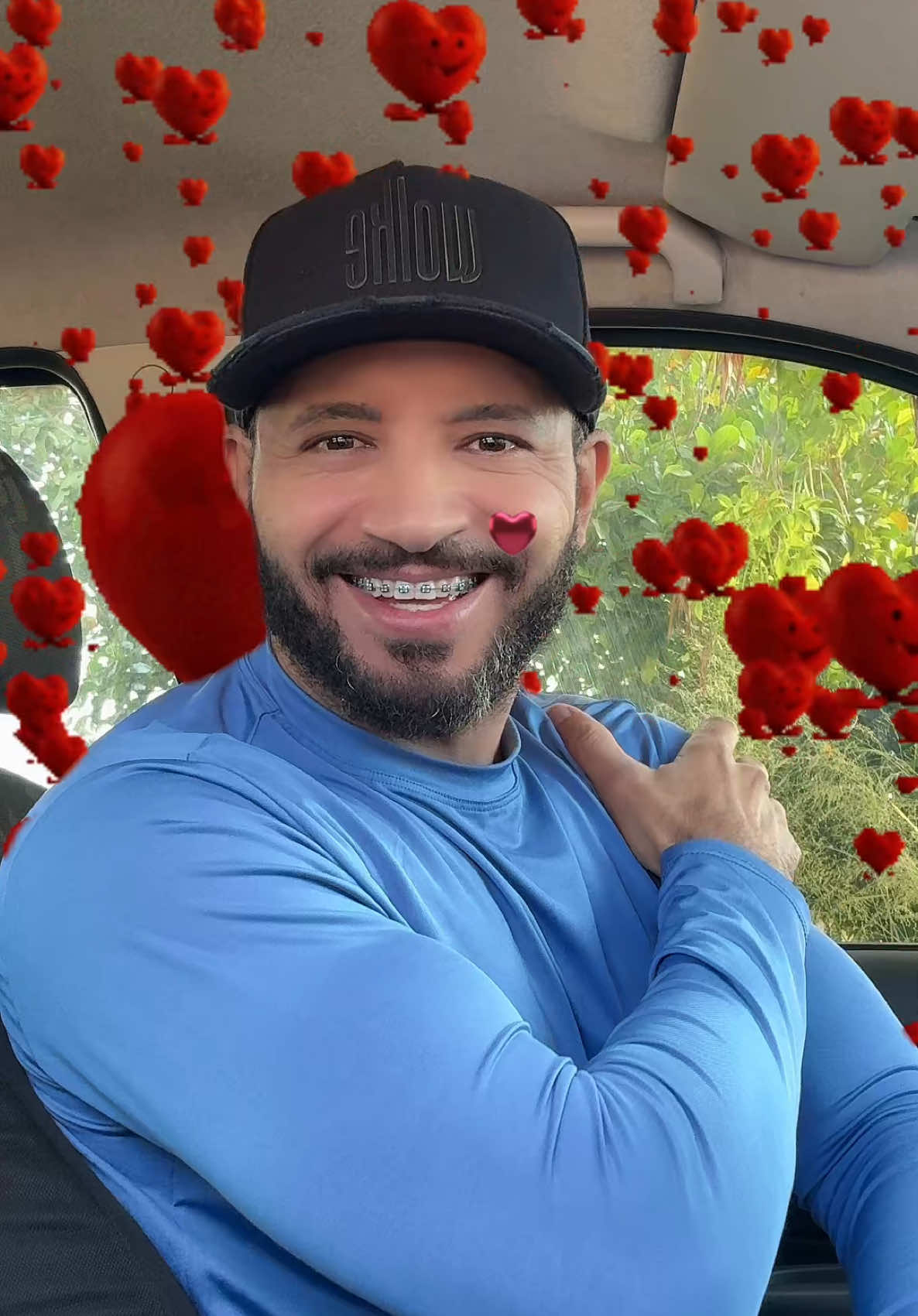 Lindos corações vermelhos 