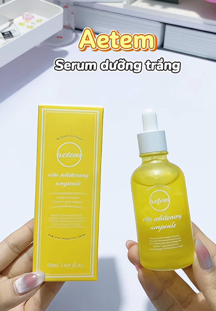 Serum dưỡng trắng Aetem🤩 #aetem #xuhuong #foryou #lin203 #lynnunbox #viral #serum #serumduongtrang 