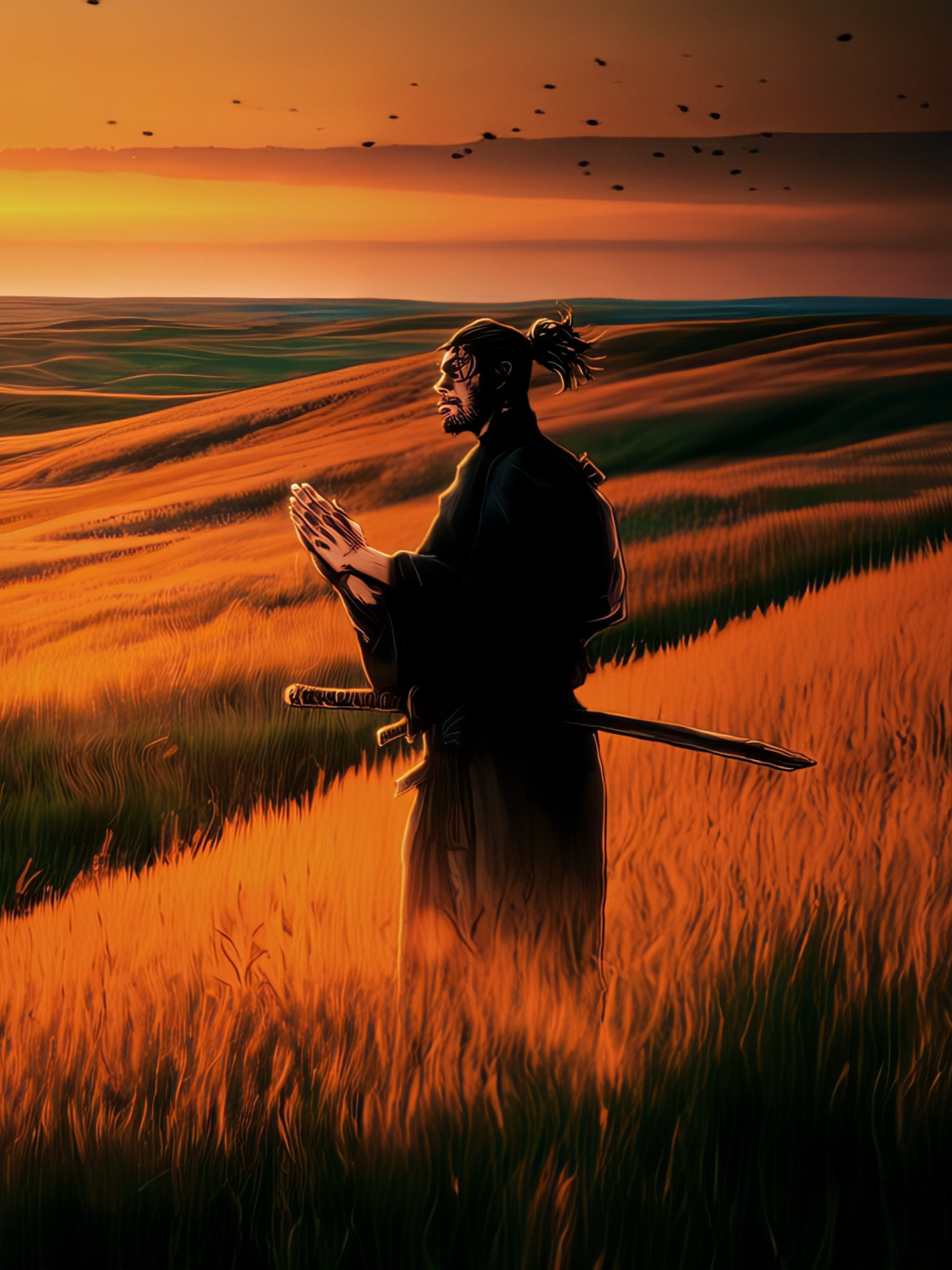 this looks so peacefull 🙏 #vagabond #mangaedit #vagabondmanga #myamotomusashi #animation ##manga #edit #musashi #seinen #seinenmanga #mmv #vagabondedit