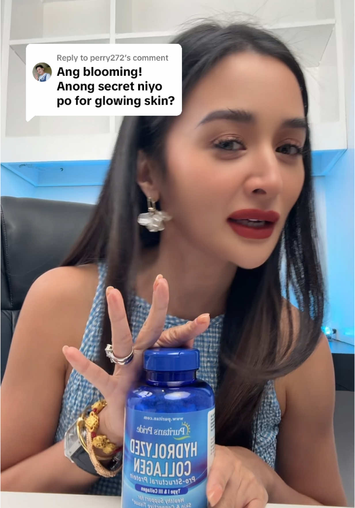 Replying to @perry272 BEAUTY SECRET REVEAL: @Puritan's Pride Philippines Hydrolized Collagen ✨💕 Add to cart na!! #PuritansPride #Wellness 