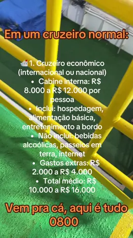 Você aí gastando dinheiro com viagens, sendo que aqui no cruzeiro off’chore você tem tudo liberado, temos:  academia  Refeiçoes de 3 em 3 horas  Quadra de futebol  Piscina  Sala de jogos  Cinema  Os melhores artistas que você só encontra embarcado  Saunas  E o resto eu te conto aqui em cima #navio #cruzeirodoneymar #cruzeirodobarba #festas #amizades #amigos #irmaos #vidaoffshore #longe #casa 