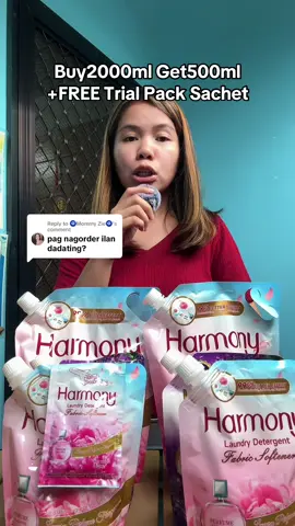 Replying to @🧿Mommy Zie🧿  #liquidlaundrydetergent #laundrydetergent #harmony #fabcon #fabricconditioner 