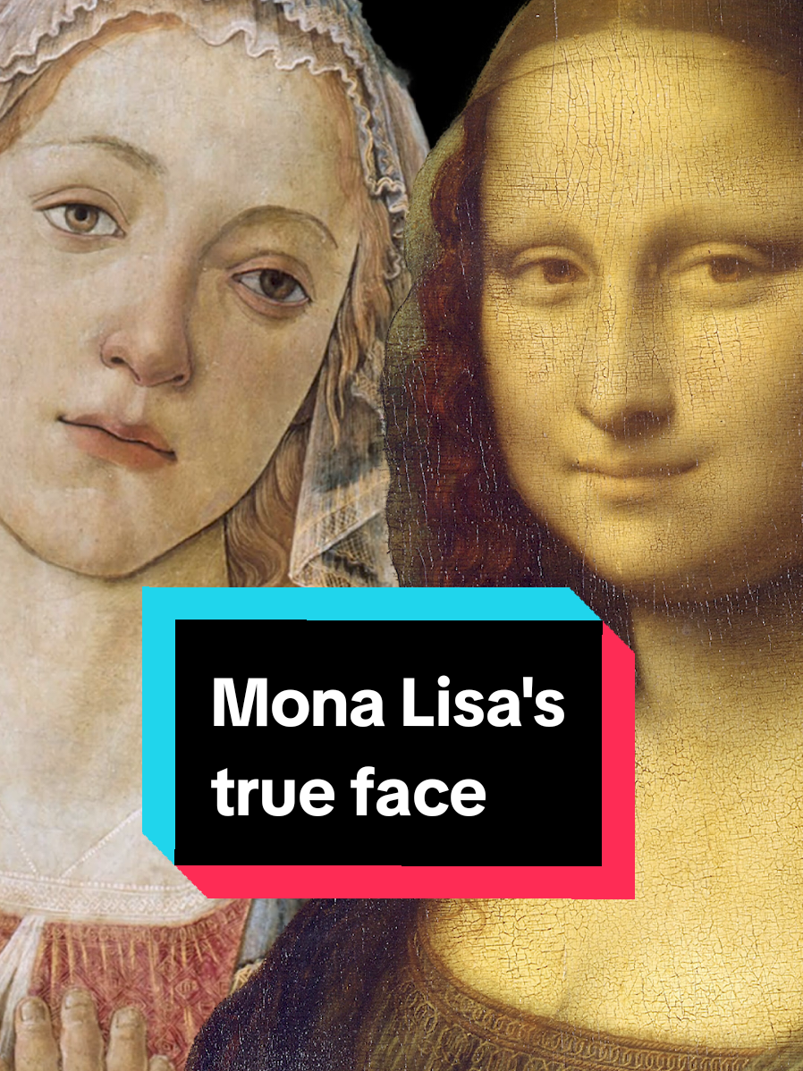 Mona Lisa's true face #discover #monalisa #leonardodavinci 