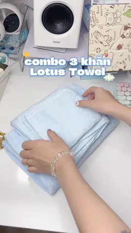 cả 3 khăn mà giá này quá rẻ quá hời #khantamcotton #khantam #khantamlotustowel #lotustowel #review #umboxing 