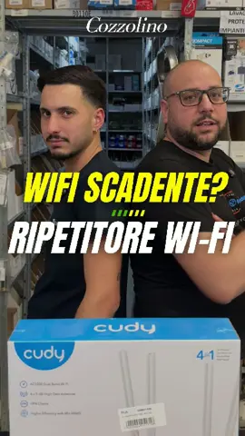 📶 Wifi ballerino in casa? Basta estenderlo con questo dispositivo semplice e potente. ⚡ Si collega in un attimo 📶 Amplifica il segnale anche nelle stanze più difficili, anche il bagno! 💸 Poco costo, zero stress e risparmi sul modem secondario 📲 Manda questo video a chi lotta sempre con il wifi debole 📌 Scopri di più su :👉🏻http://shop.cozzolinosrl.it 📹: @altro.agency #WifiEstender #SegnalePotente #CasaConnessa #CozzolinoSrl #StopWifiDebole #TecnologiaFacile