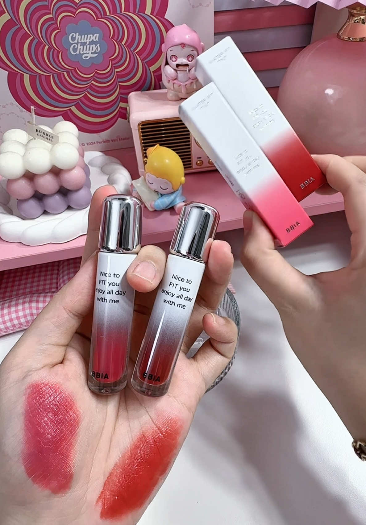 Son BBia Water Fit Tint dương ẩm môi tạo hiệu ứng môi căng bóng #Bbia #lipstick #sonmoibbia #bbiavn @BBIA Vietnam #salegiuathang #ThuHaiFreeship #KOC #muataitiktokshop #tiktokshop #saleluongve #unboxing #review #Livedaily #tiktokshopmall#makeup #trangdiem #beauty #swatch #cometics #fyb #trend # trending #viral #foryou #xuhuong 