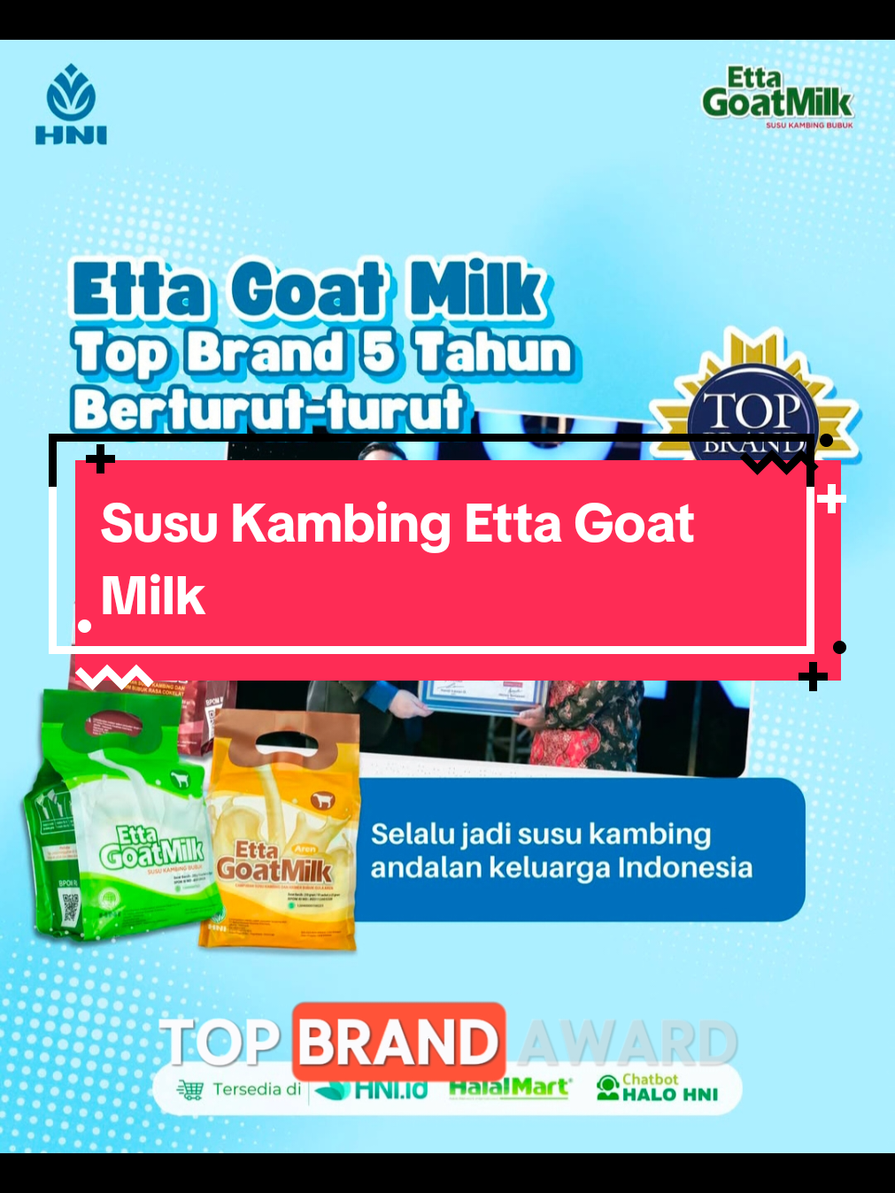 wajib cobain niy susu Etta Goat Milk HNI  #susukambing #susukambingetawa #susukambinghni #ettagoatmilk #susuegm #hnihpai 