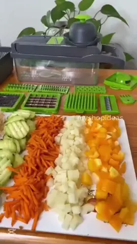 🥗🔪 Save time in the kitchen with our 16-in-1 Vegetable Cutter – slice, dice, grate & more with ease! 🥕🍅🥒✅  #foryoupage #capcut #tiktokviral #foryou