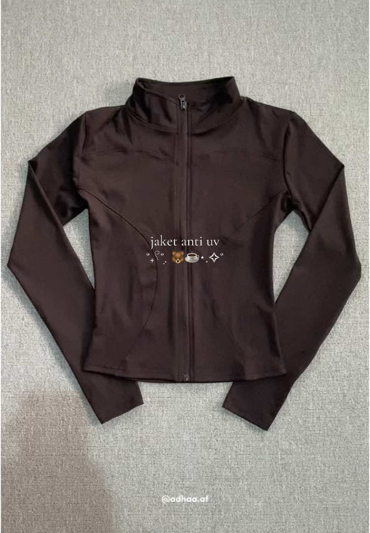 brown jacket for running/hiking🤎 #jaketolahraga #sportoutfit #jaketantiuv #jaketsport #joggingoutfit #foryou 