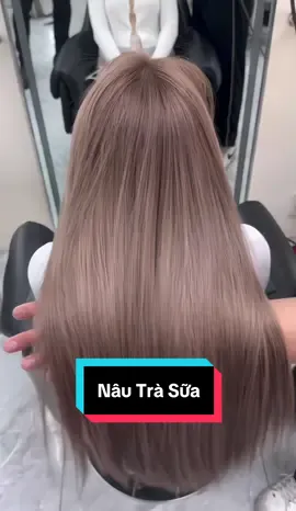 Nâu Trà Sữa - tone màu tẩy vẫn là best seller trong lòng mấy nàng 🥰🤩 #hiimpho #haircolor #xuhuong #trending #nautrasua #trakygovap 