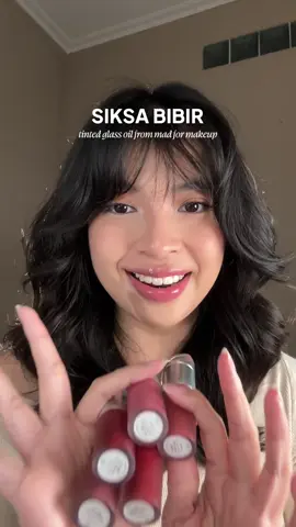 siksa bibir edisi tinted glass oil from @Mad For Makeup sekalian review yang lumayannn dalam. ini jadi siksa bibir dengan durasi terpanjang sejauh ini sih 🫦 #dibibiraya