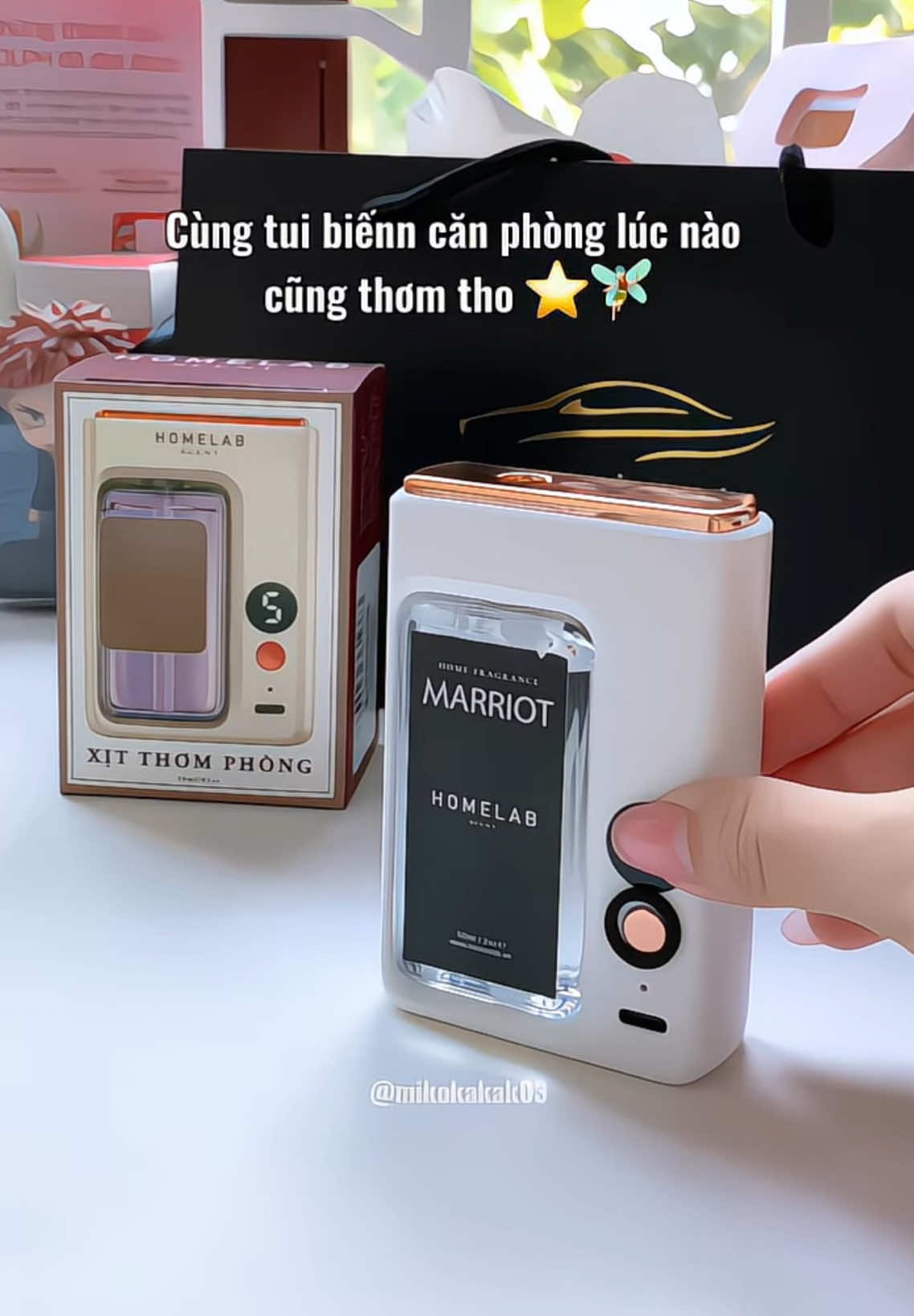 Thơm xiuu #homelabscent #mayxittaohuongthom #homelab #tinhdauthomphong #decorphongngu #mayxongtinhdau #thomphong #muataitiktok #fybシ 