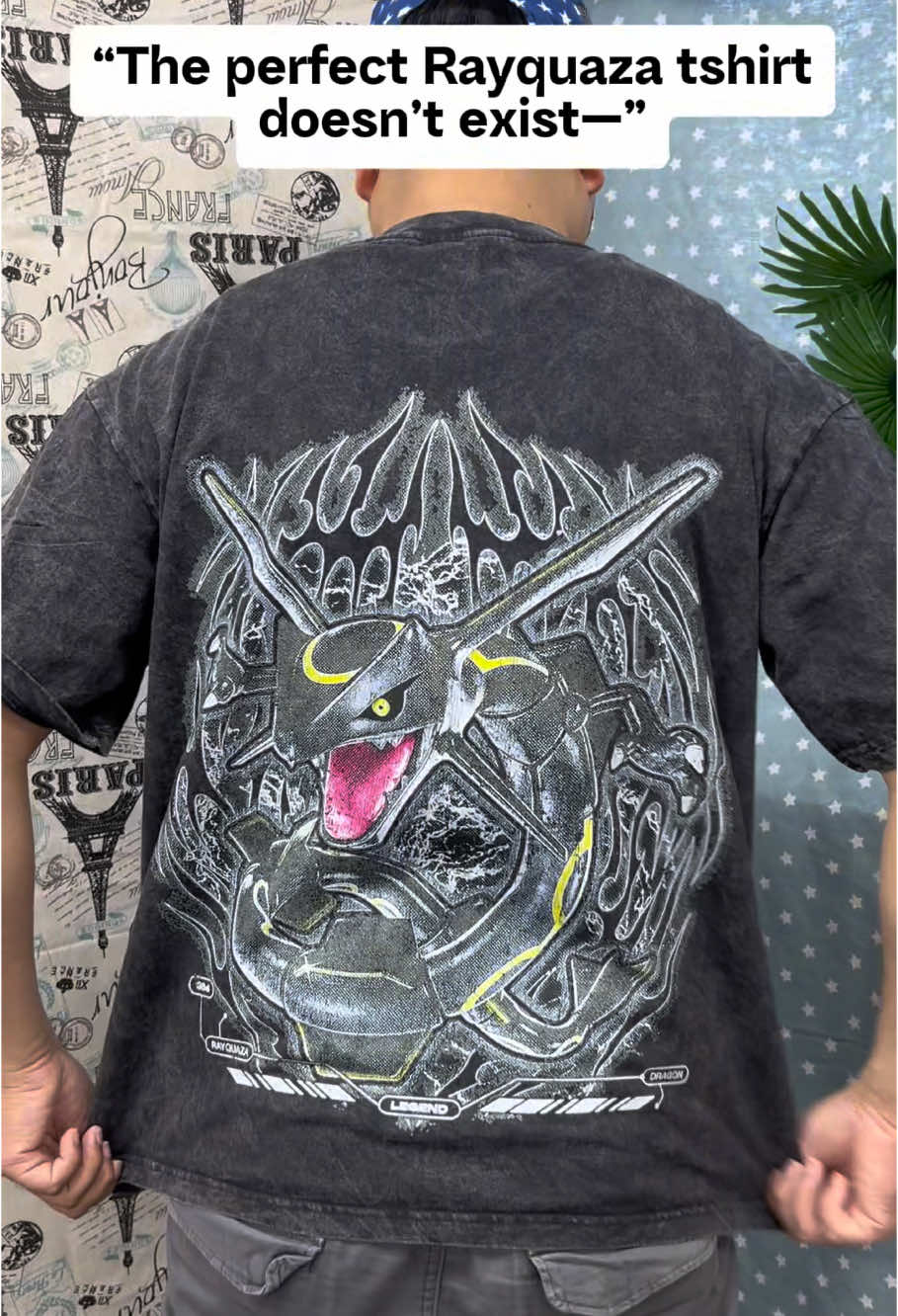 If you love Rayquaza, this shirt you must have