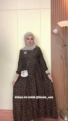 Misnii black, size komplit LD 100-140 #mididress #gamisrayon #gamissimpel 