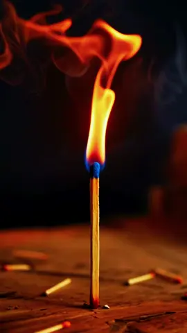 Matchstick Burn Brigh. 4K Live Wallpaper: This stunning live wallpaper  is a must-have for fantasy fans  #matchstick #flame #4kwallpaper