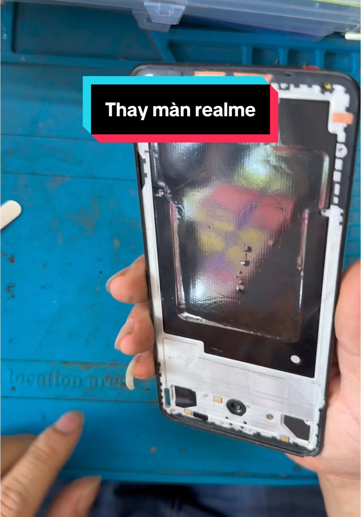 Thay màn thay nút realme gt neo 2#xuhuong #tiktok #trending #suadienthoai #realme 