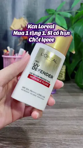 Kcn Loreal sale mua 1 tặng 1. Chốt lẹ kẻo hết deal. #kemchongnang #suachongnang #loreal #lorealparis #giadinhhaingo #tiktokvideo #fyp #xuhuong #trending #tiktokshop #mohaingo #mohaiskincare #videoviral 