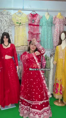 #meeracollection #📲0824449300 #ထိုင်းနေရာအနှံ့ပို့ပေးပါတယ်ရှင့်🙏🏻🌈🌈 #အသင့်ဝတ်Lehenga #fypシ゚ 