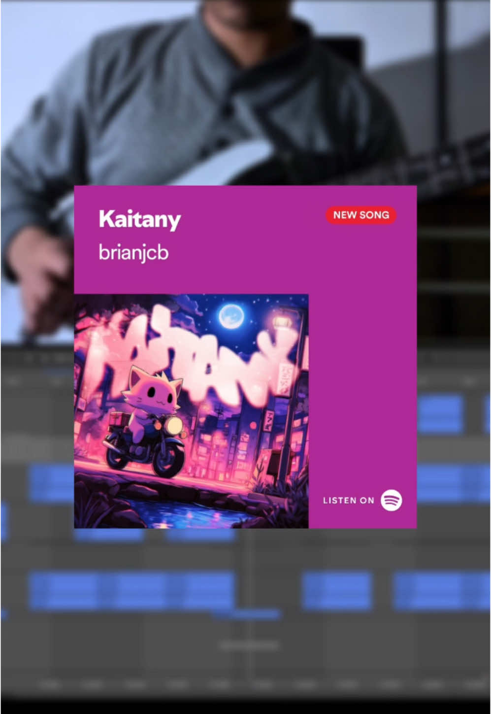 song: kaitany #guitarist #guitarloop #musicproducer #producertok #beatmaker 
