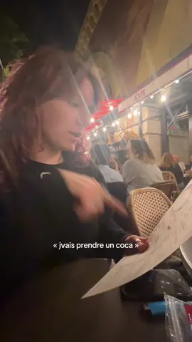 déjà j’aime pas le coca donc  