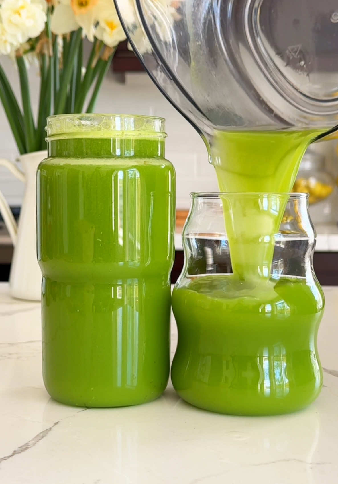 Wild Nettle Juice 💚Today’s blend: wild nettle (fresh from my friend’s farm, thanks Libby), celery, apple, lemon & ginger. 6 cups wild nettle 1 whole celery stalk 1 lemon 1 inch ginger 3 apples Made in Nama j2 juicer. Right now the biggest sale is on the J2 until May 22. Save $85 off using code: EVA85.  Grab the link in my bio tap @spalshofgoodness  Nettle is a powerhouse—rich in vitamins A, C, and K, packed with iron, and great for: ✨ Fighting inflammation ✨ Supporting liver + kidney detox ✨ Easing seasonal allergies ✨ Boosting energy + immunity The lemon and apple make it crisp and refreshing, and that ginger kick? So good. Nature knows what she’s doing. 🌿💫 Get my free ebook in my bio.  Cheers to health! Eva #NettleJuice #NaturalHealing #GreenJuiceGlow #detoxjuice #greenjuice