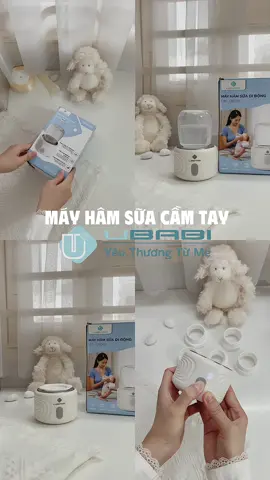 Máy đun sữa cầm tay nhỏ gọn như của nhà Ubabi là chân ái, cho mẹ bỉm hay 