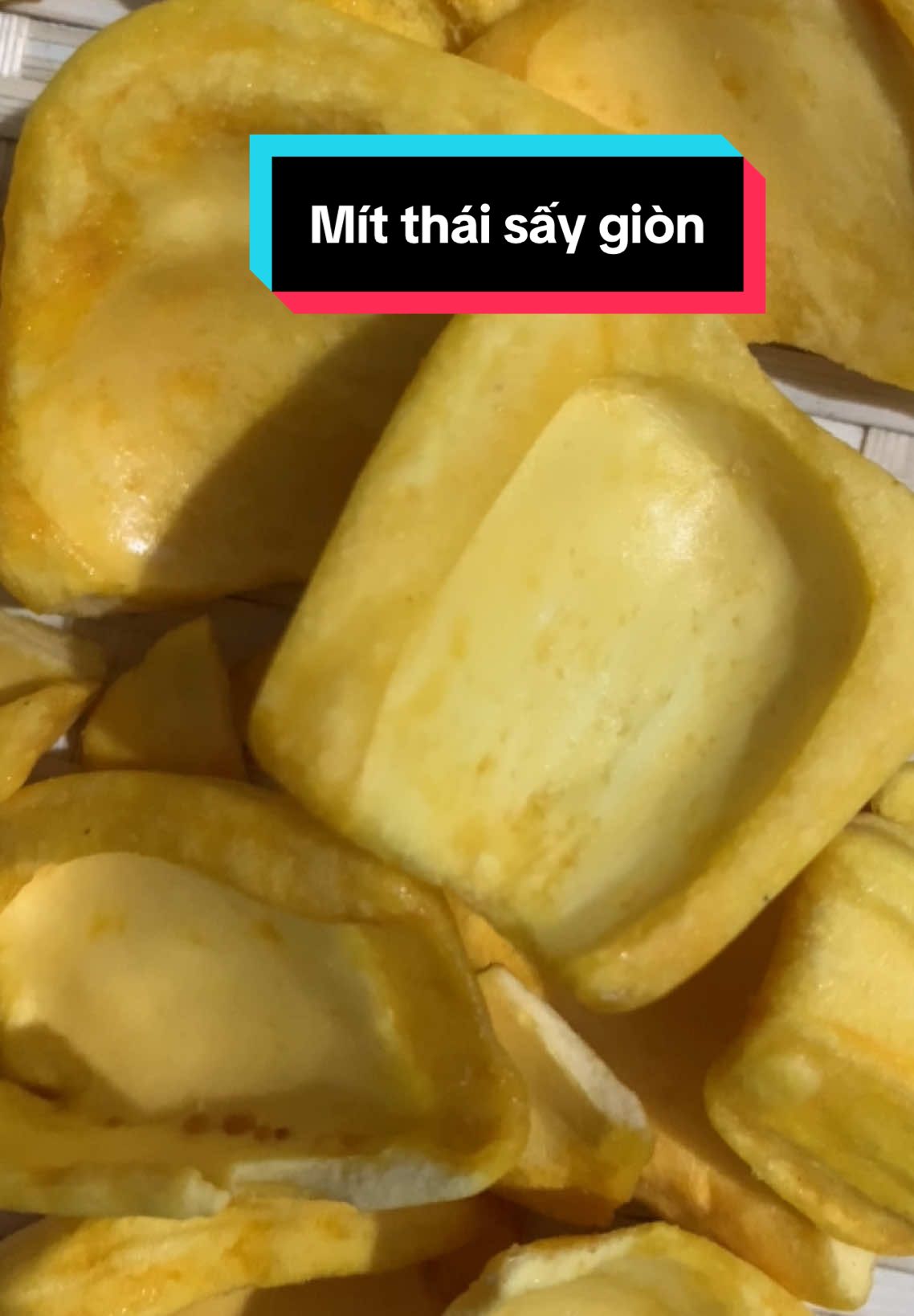 Mít thái sấy giòn#mit #mitthai #mitthaisaygion #revewanngon 