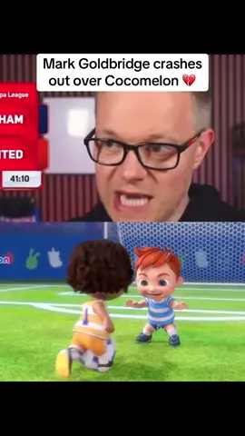 Careful now Mark mate they’re just kids #markgoldbridge #foryou #viral #fyp #football 