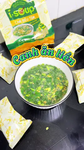 Tay không chạm tôm, tay không chạm rau vẫn có ngay bát canh rau tôm siêu ngon ngọt. Thật sự là quá tiện luôn #isoup #xuhuong #ThanhMeAn 