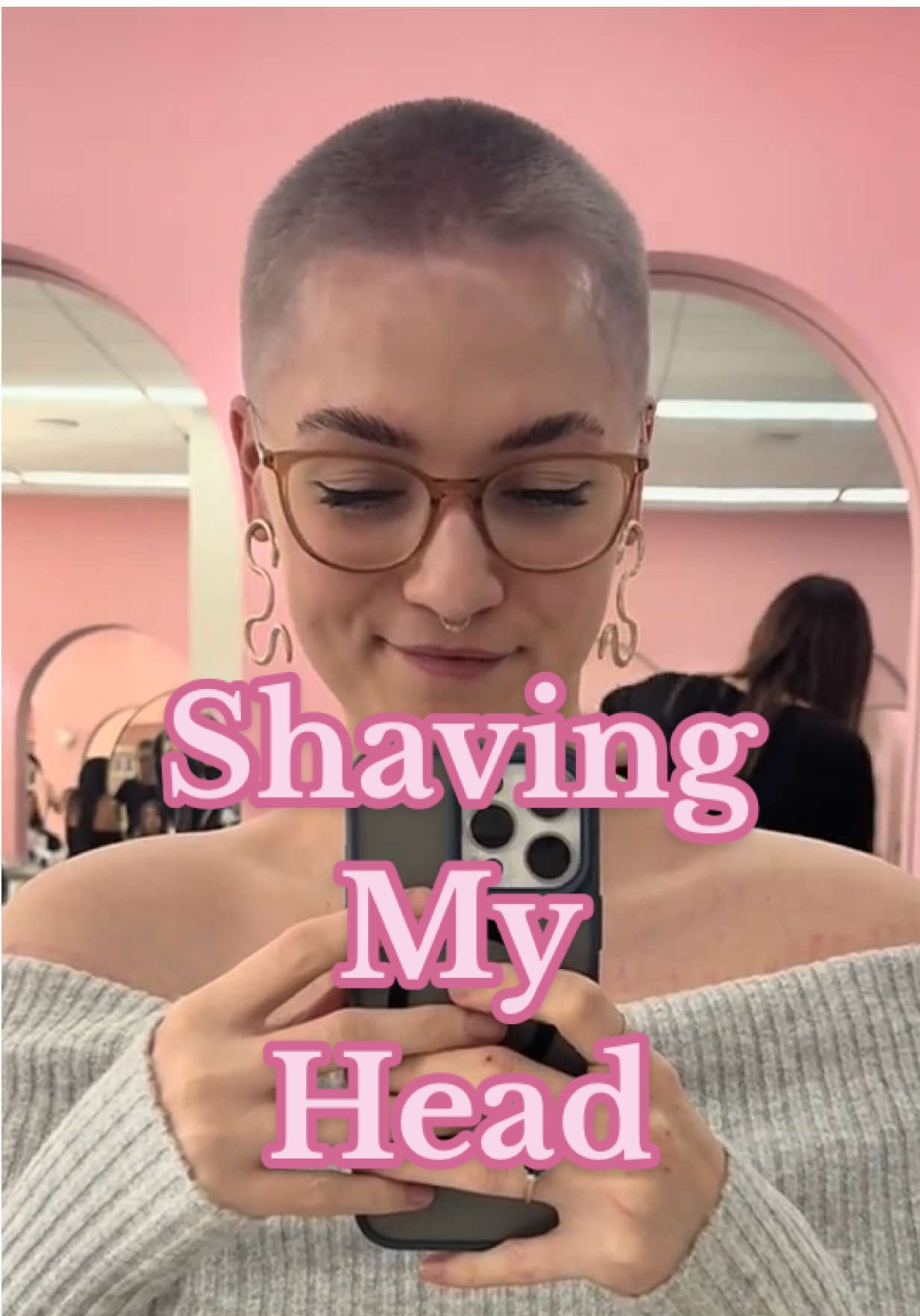 Something I’ve always wanted to do and I’m so happy I did @ladyandthehair #buzzcut #buzzcutgirl 