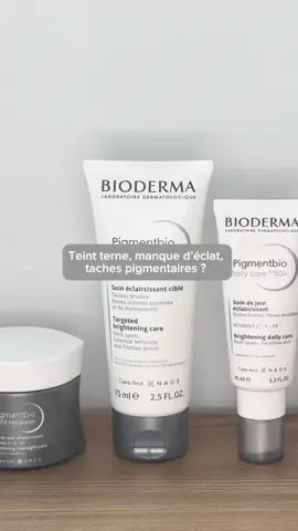 Teint terne, taches pigmentaires, manque d’éclat ? 👀 Découvre les nouvelles hygiènes Pigmentbio pour retrouver une peau lumineuse ✨ Démaquiller, exfolier… il y a tout ce qu’il te faut dans cette gamme ! #Pigmentbio #Bioderma #SkincareRoutine #PeauÉclatante #teintlumineux 