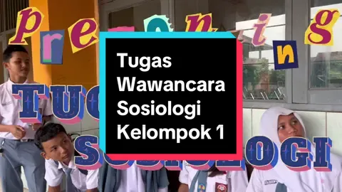 Kenapa sih ke kantin sebelum jam istirahat bisa jadi penyimpangan sosial? Yuk dengerin langsung! 🗣️#TugasSosiologi #WawancaraSekolah