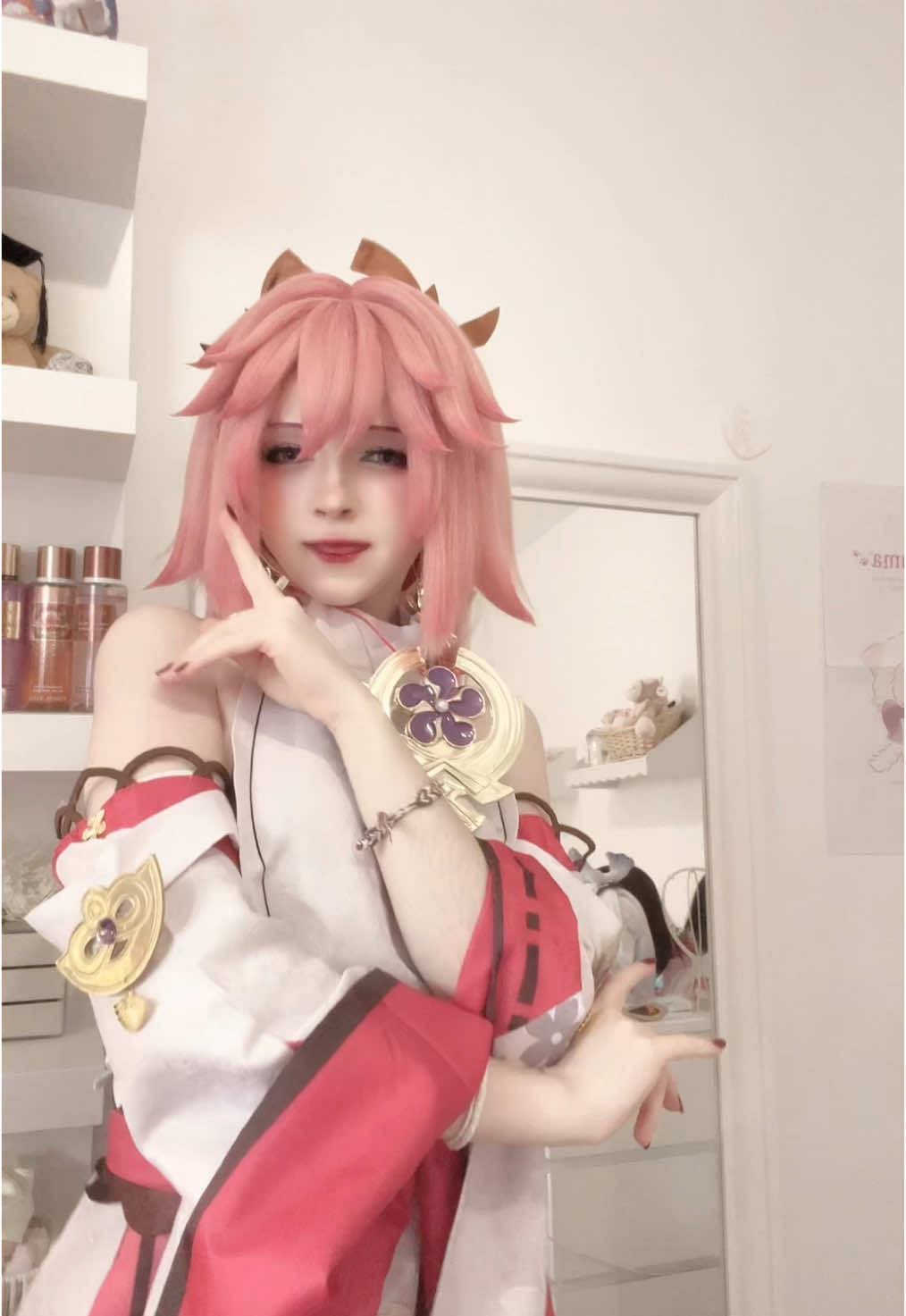 More than 6 months later and I still don’t know how to dance :c - #cosplay #cosplayer #cosplayergirl #yae #yaemiko #yaemikogenshinimpact #yaemikocosplay #yaecosplay #miko #genshin #GenshinImpact #genshincosplay #genshinimpactcosplay #egirl #kawaii #cute #fy #fyp #foryou #foryoupagе 