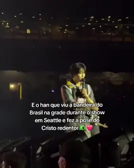 A passagem pelo Brasil bem viva no Han jisung 😭❤️🇧🇷 #straykids #straykidstour #skzlatam #ppppppp #jyp #hanjisungbrasil #straykidsbrazil 