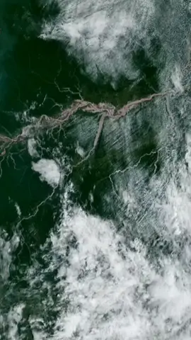 🛰️ A superfície da Bacia do Rio Amazonas reflete a radiação solar direta quando há baixa cobertura de nuvens, resultando em alto brilho detectável por satélites. Esse fenômeno ocorre devido à reflexão especular da luz solar, que depende do estado da superfície da água e da posição relativa do Sol e do satélite. A ausência de nuvens ou sua baixa cobertura permite que essa reflexão seja mais nítida e detectável. 🌞 Esse brilho solar é importante para o monitoramento remoto dos rios, pois indica condições da superfície hídrica, como a “calmaria” ou presença de ondulações, e auxilia na detecção de mudanças hidrológicas. Incorporar a análise precisa desse fenômeno em modelos atmosféricos e hidrológicos melhora a previsão e o entendimento dos fluxos de água e do balanço energético regional, ampliando a capacidade de acompanhamento climático e ambiental da região amazônica. #ocamazonia #radiação #rios #amazonia