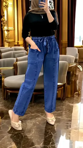 Celana Baggy Pants Jeans Snow Jumbo Muat BB 45-70kg