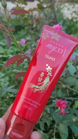 Sữa rửa mặt hồng sâm đỏ Hàn Quốc MyGold. #kemduongda #chamsocdamat #chamsocda #suaruamat #xuhuong #lenxuhuong #trending 