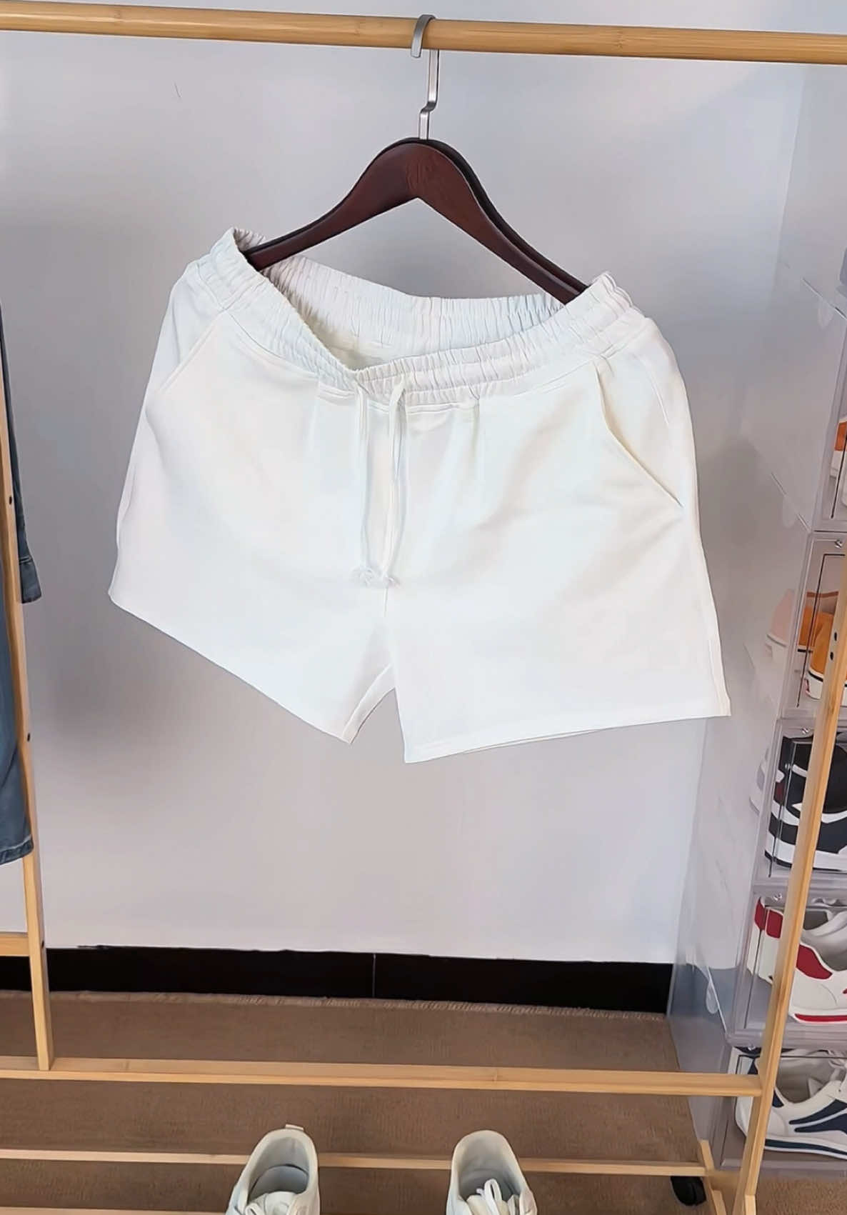 quần đùi dáng ngắn chất liệu da cá cotton mềm mát cho ae mặc hè#quanduinam #thoitrangnam #xuhuong 