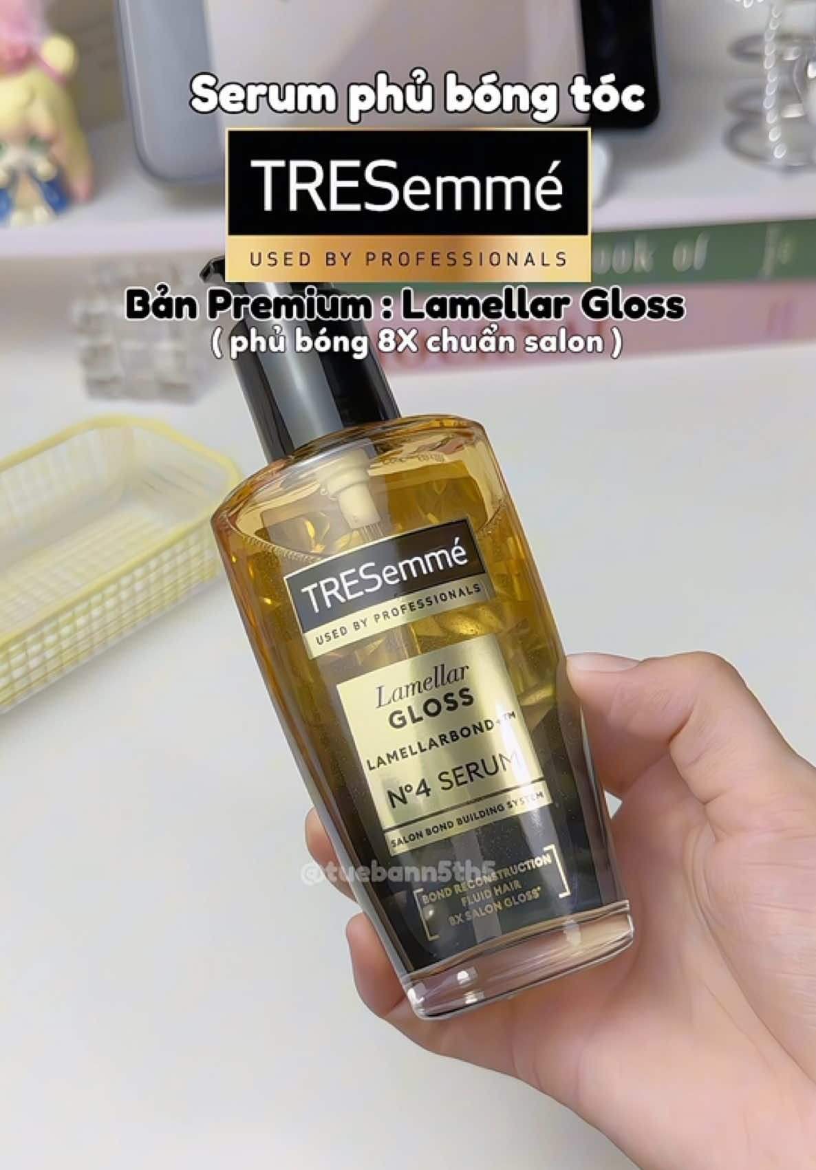 Serum phủ bóng tóc 8X chuẩn salon mới của nhà TRESemmé dùnggg siuu ưngg nè cả nhà ✨💞 #TRESemmeVN #TRESemme #LamellarGloss #TócBóngBắtSáng #hợptáccùngunilever #tuebangiviu #goclamdep #reviewlamdep #phủbóng8x #Chuẩnsalon #lamdep #hairstyle #haircare #chamsoctoc #viral #fypシ゚ #unboxingvideo 