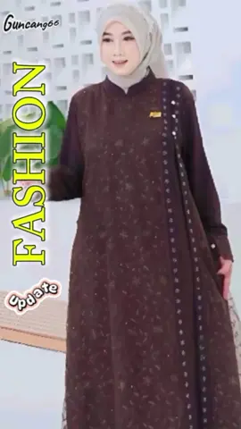 Larissa Gamis Kombinasi brukat Cringkle Airflow Buat kondangan maupun pengajian #promo #gamis #dress 