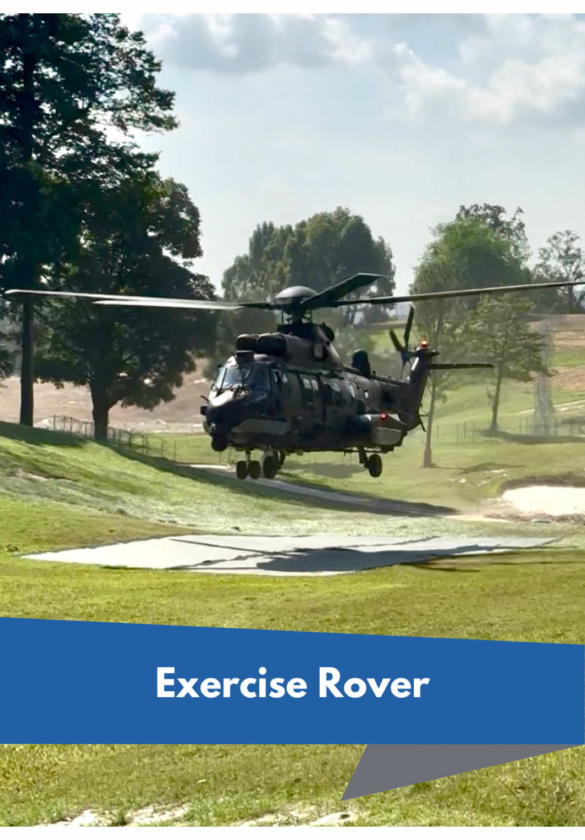 Exercise Rover Takes Off 🚁 From 22–31 May, over 600 RSAF personnel, including 230 NSmen, transformed part of Sembawang Country Club into a temporary helicopter deployment area. Behind every launch was a team effort: engineers, force protection troopers, sustainment crews, air traffic controllers, and technicians all working as one. 💪 Always Ready. Always Capable. #TheRSAF #FYP #FYPSG #SG #TiktokSG #TikTok #Military #MilTok #AirForce