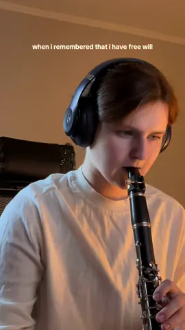 idk,  if I'm having a bad day, I listen to this music and I feel better, what about you, guys? #clarinet #music #recs #recomendations #cover #coversong #yp #foryou #chill  #notes #melody #trend #astimeflies #freewill #c #a 