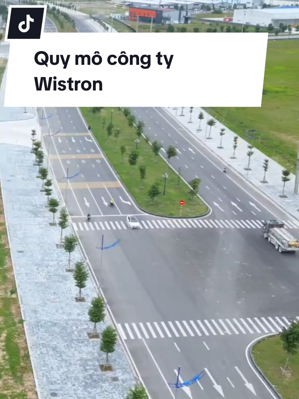 Công ty Wistron từ trên cao sẽ như thế nào. #tuyendung #xuhuong #wistron_infocomm_wvn #wistron #kcnđồngvăn3 