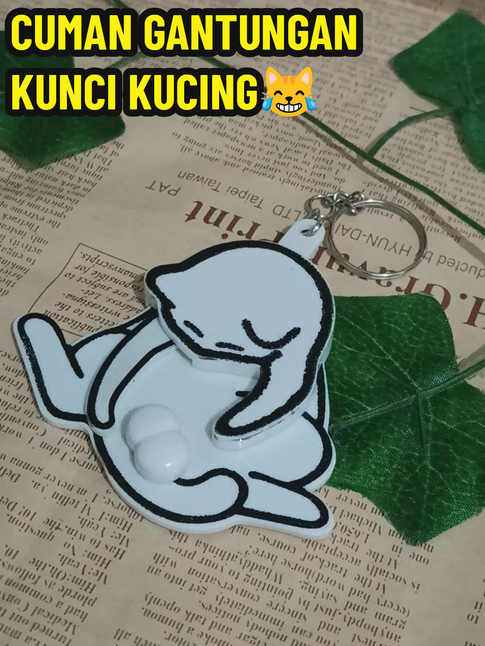 cuman gantungan kunci😹 #kucing #kucinglucu #gantungankunci #fypシ゚ #fypp 