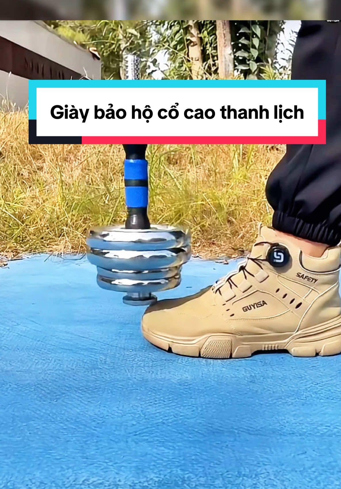 Mang giày bảo hộ mà vẫn đảm bảo phong cách sang trọng, thanh lịch thì chọn ngay guyisa F055 nhé  #baoholaodong  #giaybaoholaodong  #giaycocao  #giaynam  #guyisasafetyshoes  #guyisa 