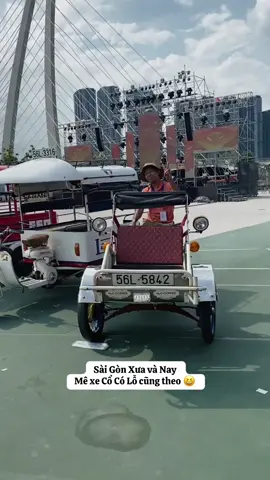 Sài Gòn xưa và nay - Mê xe cổ có lỗ cũng theo 😆 #xevlog #sàigòn #mêxe #xuhuong 