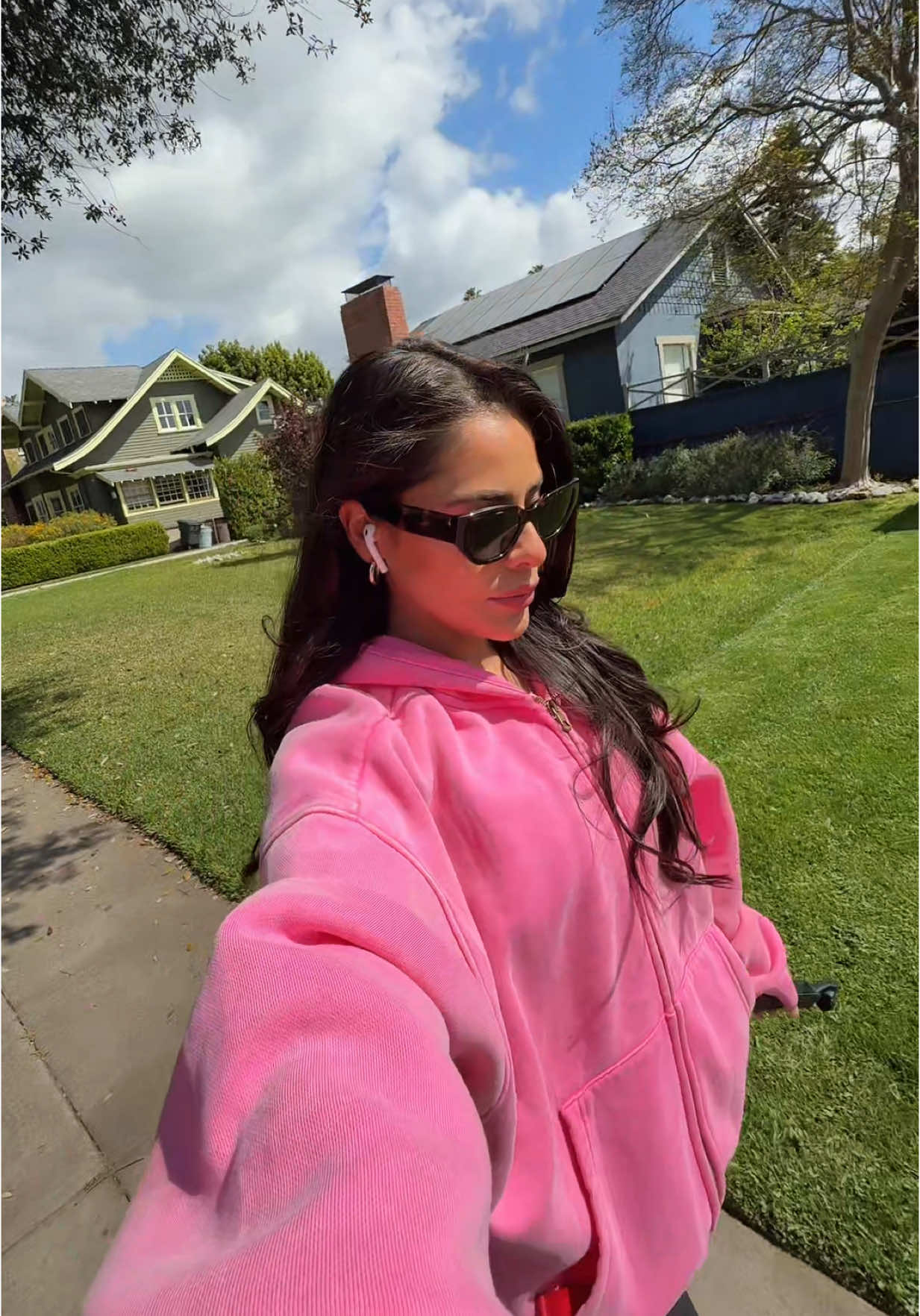 morning hot girl walks are my favorite ☁️