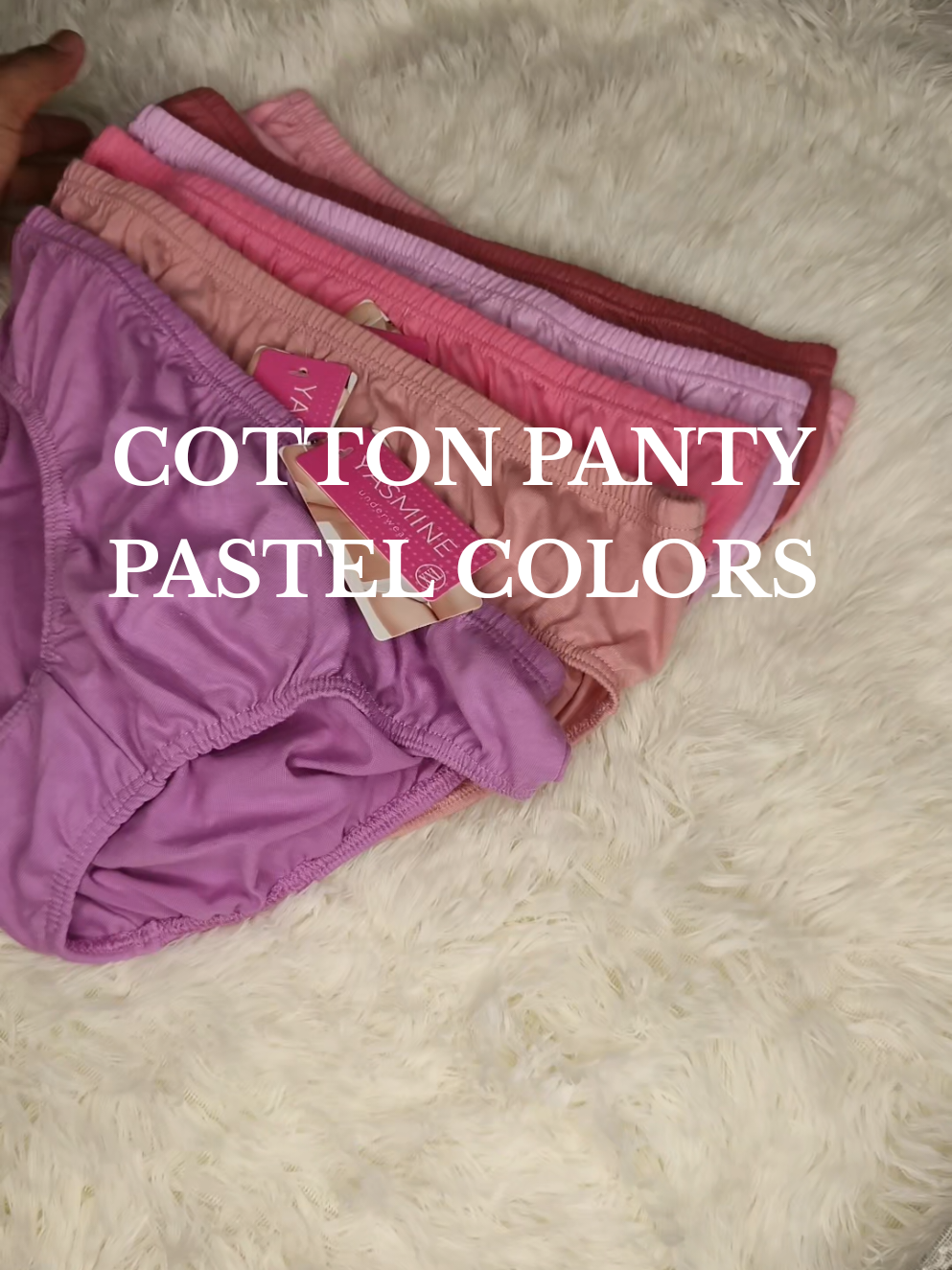 Yasmine panty Pastel Colors #cottonpanty  #underwear  #underwearforwomen  #underwearcotton  #underwearplain 