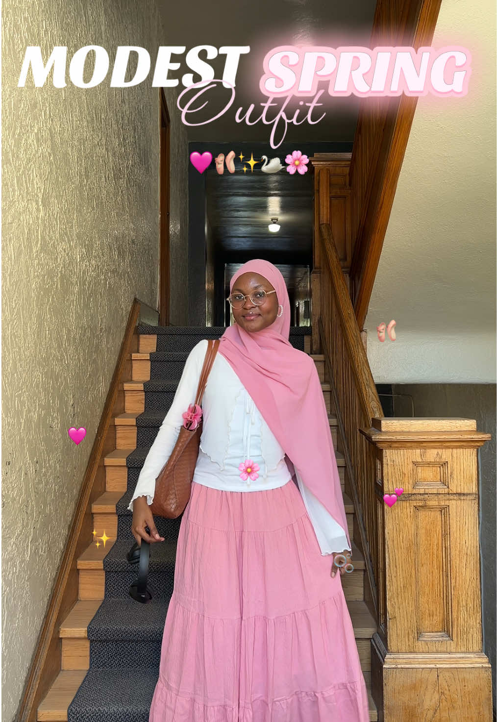 #modestspringoutfits  #springoutfit #springoutfitideas #modestfashion #modestoutfits #modestoutfitideas #maxiskirt #maxiskirtoutfit #pinkmaxiskirt #hijabi #hijabioutfits #hijabifashion 