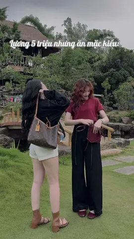 Gu ăn mặc của hai chị em lương năm trẹo =)) @LUONG THAM CLOTHING #phoidoxinh #outfit #xuhuong #luongthamclothing 